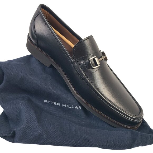 Peter Millar Other - NEW Peter Millar Men's Black Leather Bit LEFT ONLY Loafer Sz 11 AMPUTEE